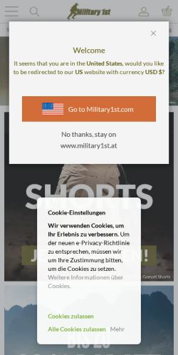Mobile page screenshot