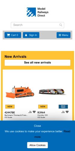 Mobile page screenshot