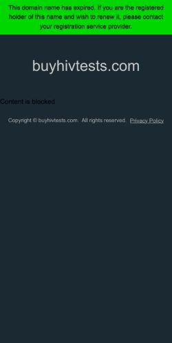 Mobile page screenshot