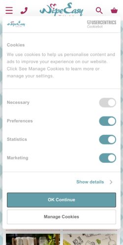 Mobile page screenshot
