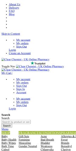 Mobile page screenshot