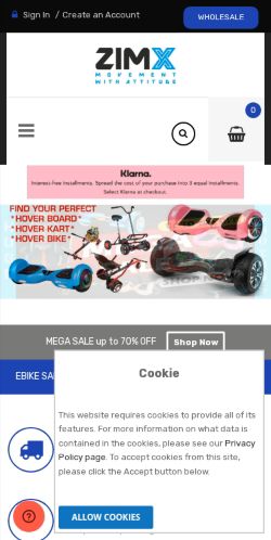 Mobile page screenshot