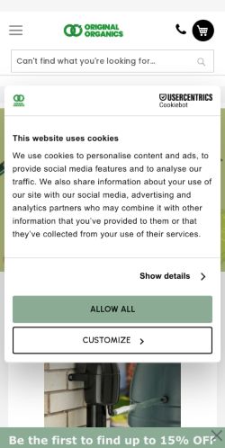 Mobile page screenshot