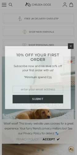 Mobile page screenshot