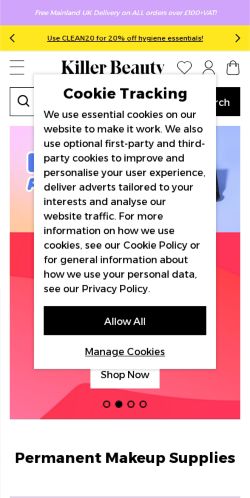 Mobile page screenshot