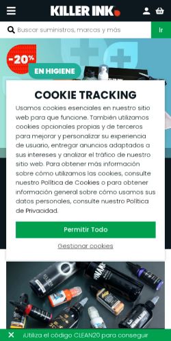 Mobile page screenshot