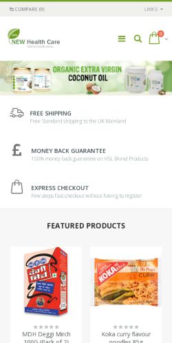 Mobile page screenshot