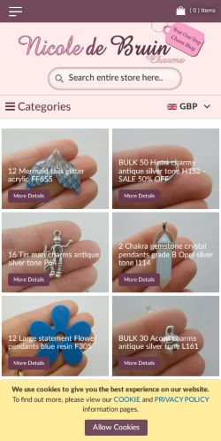 Mobile page screenshot