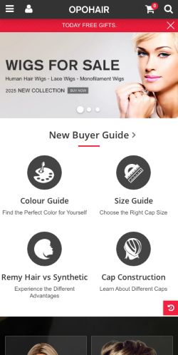 Mobile page screenshot