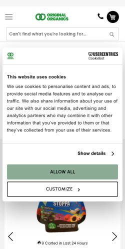 Mobile page screenshot