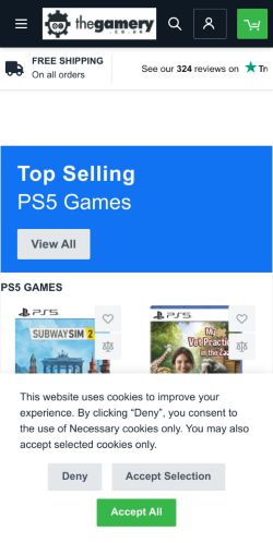 Mobile page screenshot