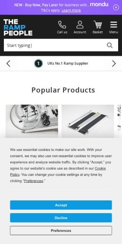 Mobile page screenshot