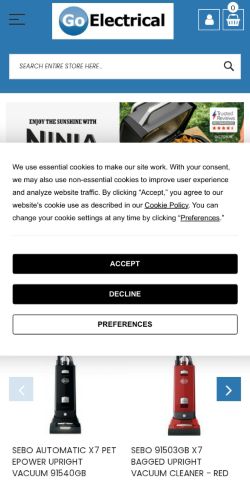 Mobile page screenshot