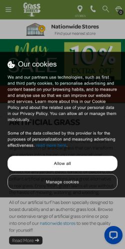 Mobile page screenshot
