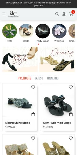 Mobile page screenshot