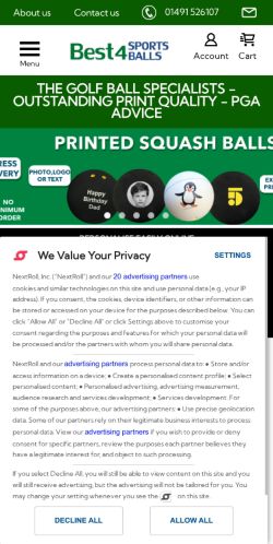 Mobile page screenshot