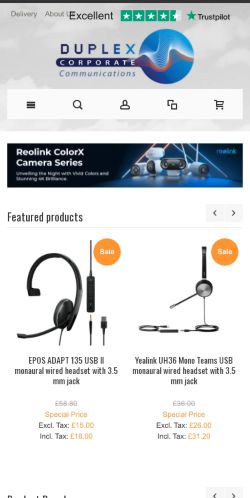Mobile page screenshot