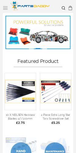 Mobile page screenshot