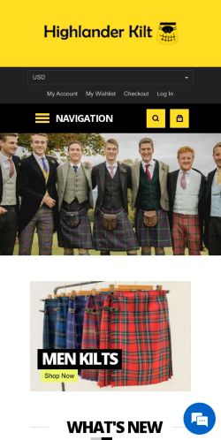 Mobile page screenshot