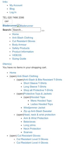 Mobile page screenshot