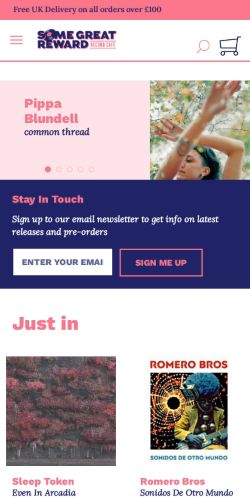 Mobile page screenshot