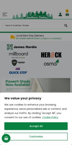 Mobile page screenshot