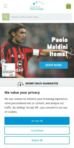 Mobile page screenshot