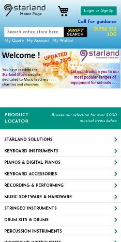 Mobile page screenshot