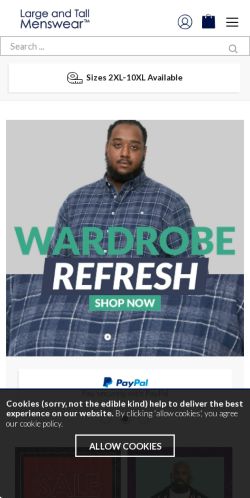 Mobile page screenshot