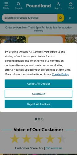 Mobile page screenshot