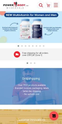 Mobile page screenshot
