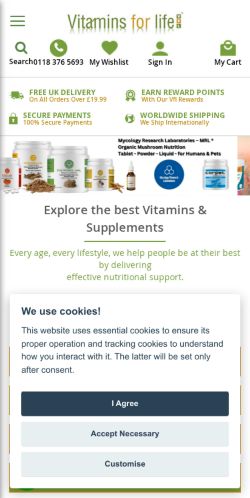 Mobile page screenshot