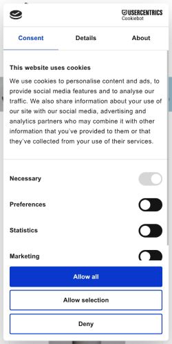 Mobile page screenshot
