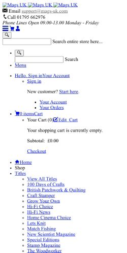 Mobile page screenshot