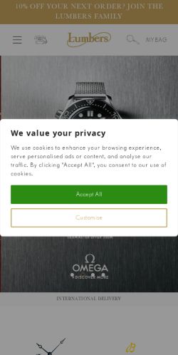 Mobile page screenshot
