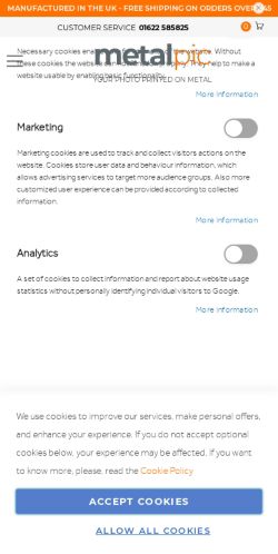 Mobile page screenshot