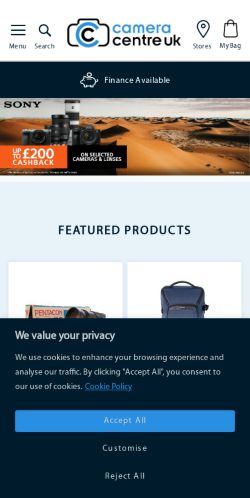 Mobile page screenshot