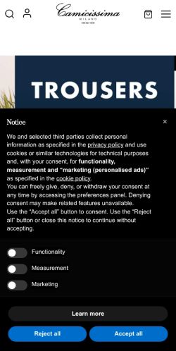 Mobile page screenshot