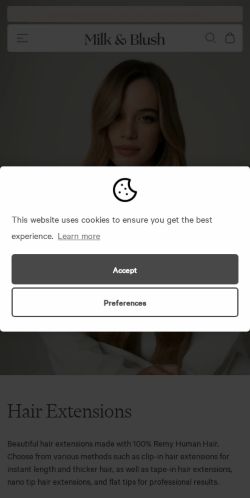 Mobile page screenshot