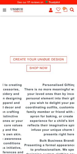 Mobile page screenshot