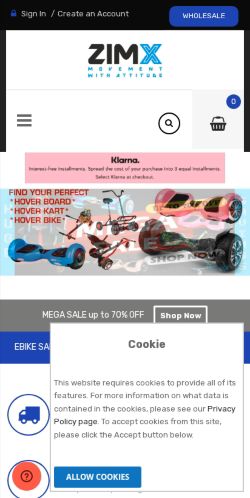 Mobile page screenshot