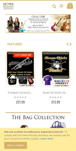 Mobile page screenshot