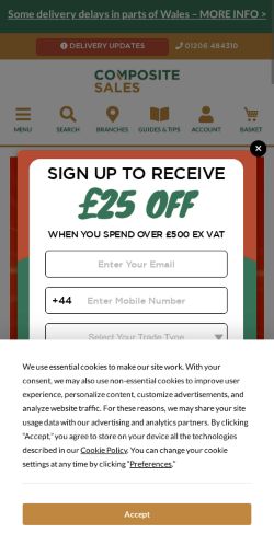 Mobile page screenshot