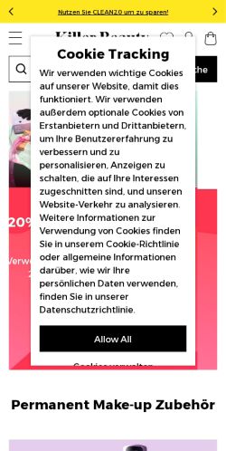 Mobile page screenshot