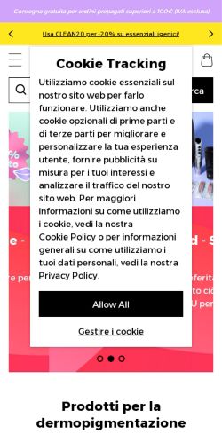 Mobile page screenshot