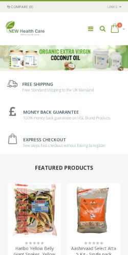 Mobile page screenshot