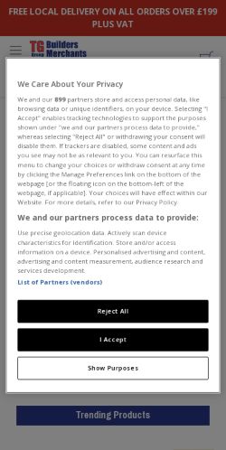 Mobile page screenshot