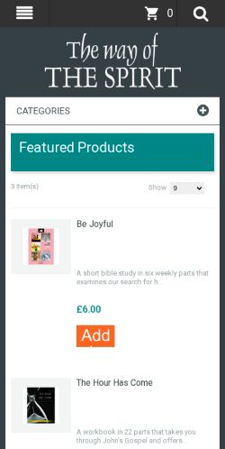Mobile page screenshot