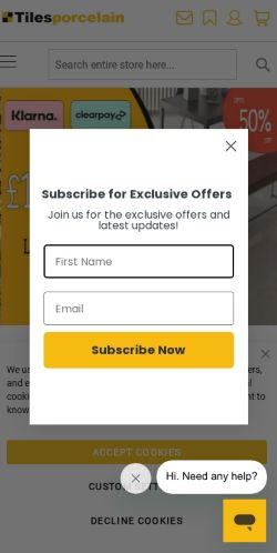 Mobile page screenshot