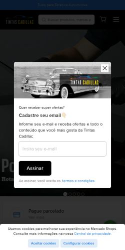 Mobile page screenshot